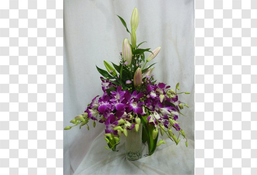 Floral Design Cut Flowers Artificial Flower Bouquet - Moth Orchids - Sai Gon Transparent PNG