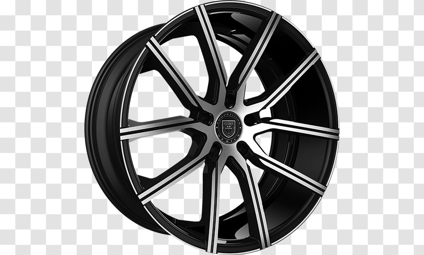 Vertini Wheels Rim Car Tire - Spoke Transparent PNG
