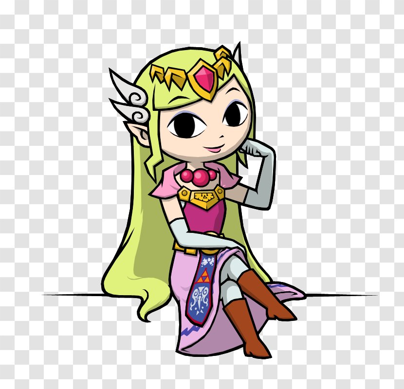 Princess Zelda The Legend Of Zelda: A Link To Past And Four Swords II: Adventure - Flower Transparent PNG