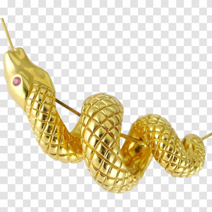 Jewellery Gold Earring Snake Bracelet - Reptile Transparent PNG