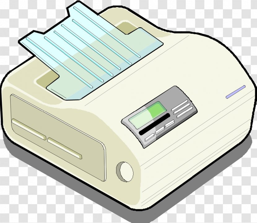 Fax Printer - Gratis - Electronic Device Transparent PNG