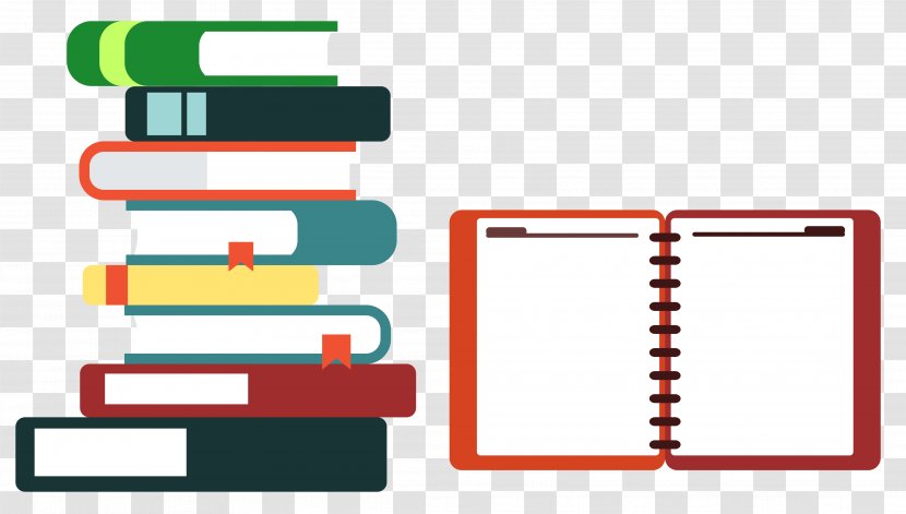 Education School Vecteur Computer File - Information - A Pile Of Books Transparent PNG