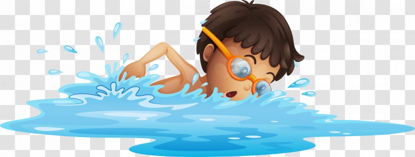 Swimming Clip Art - Frame - Pic Transparent PNG