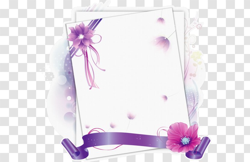 Borders And Frames Vector Graphics Image Clip Art - Lilac - Birthday Transparent PNG