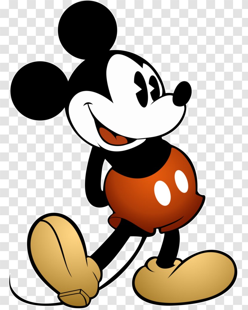 Mickey Mouse Minnie The Walt Disney Company Clip Art - Black And White - Head Transparent PNG