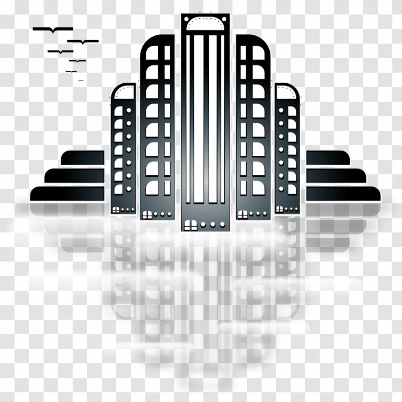 Art Deco Building Nouveau Clip - Frame Transparent PNG