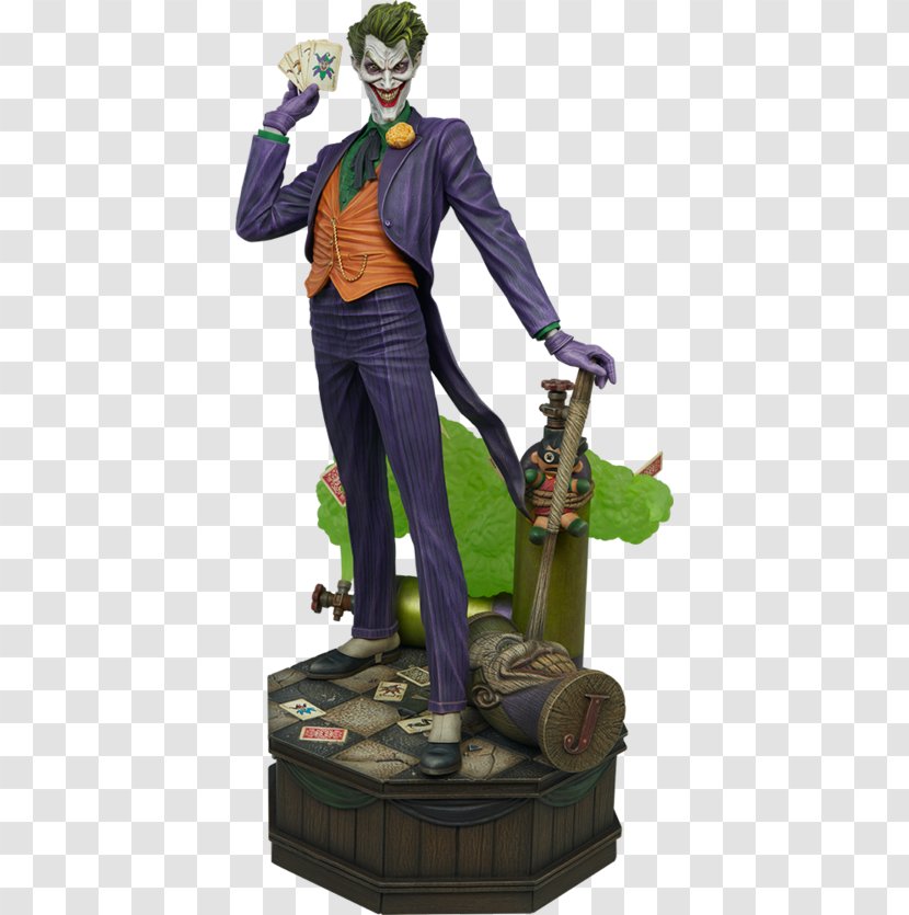 Joker Batman Harley Quinn Figurine Statue - Dc Comics Transparent PNG