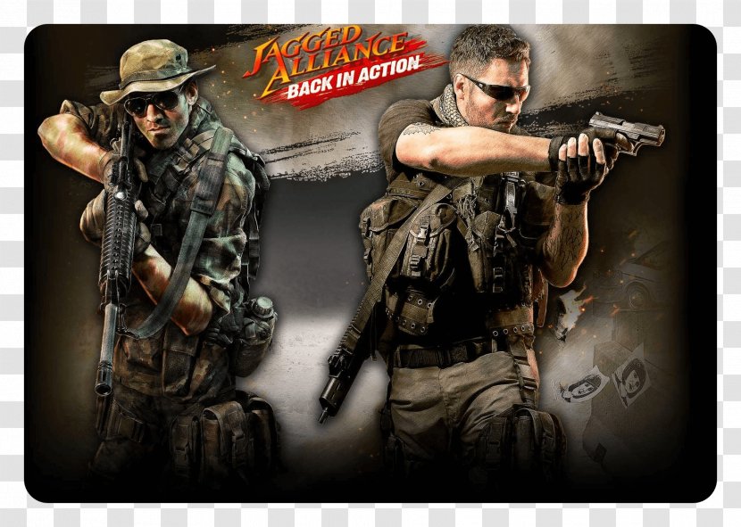 Jagged Alliance: Back In Action Alliance 2 Darksiders Video Game - Army Transparent PNG