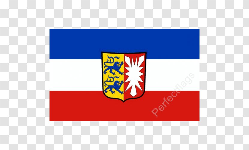 Schleswig, Schleswig-Holstein States Of Germany Flag - Rectangle Transparent PNG