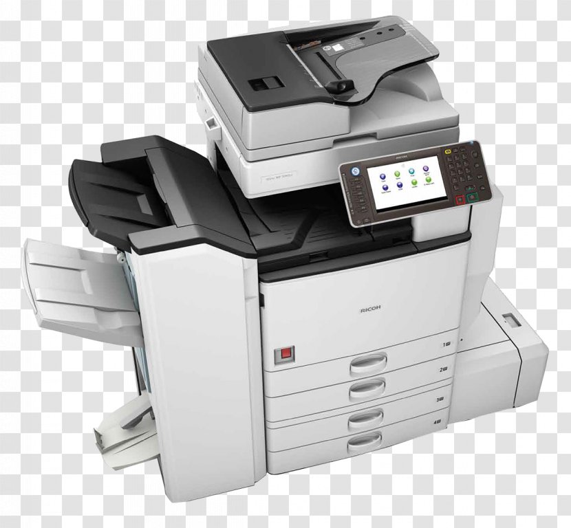 Ricoh Multi-function Printer Photocopier Copying Transparent PNG
