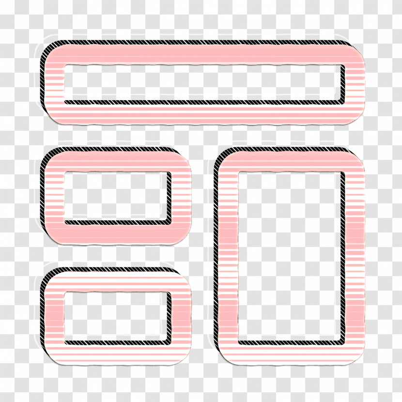 Wireframe Icon Ui Icon Transparent PNG