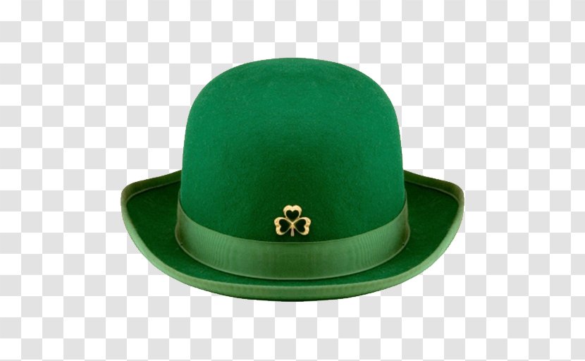 Hat Leprechaun Saint Patrick's Day Headgear - Green - Game Ui Transparent PNG