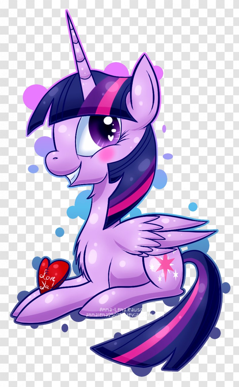 Horse Pony Violet Purple - Cartoon - Twilight Transparent PNG