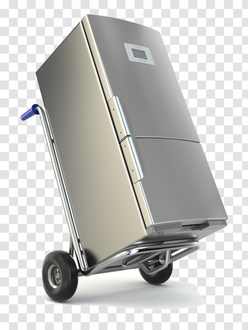 Refrigerator Home Appliance Mover Washing Machines Microwave Ovens - Transport - Fridge Transparent PNG