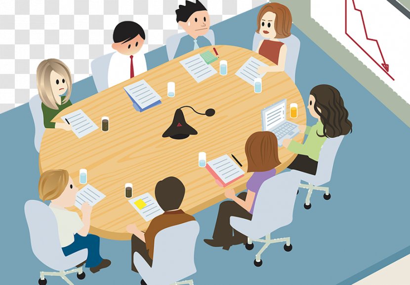 Meeting Conference Centre Stock Illustration - Table - Business Room Transparent PNG