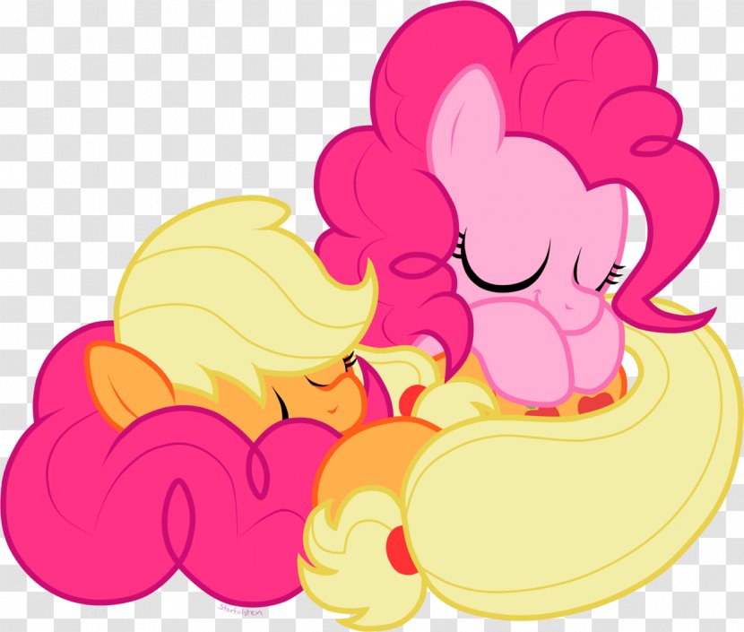 Pony Pinkie Pie Rarity Fluttershy Equestria - Heart - Sleepy Transparent PNG