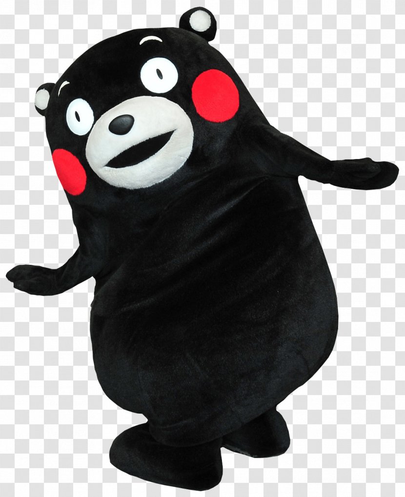 Bear Kumamon Kumamoto Castle Mascot Costume - Victory In Japan Bears Mind The History Transparent PNG