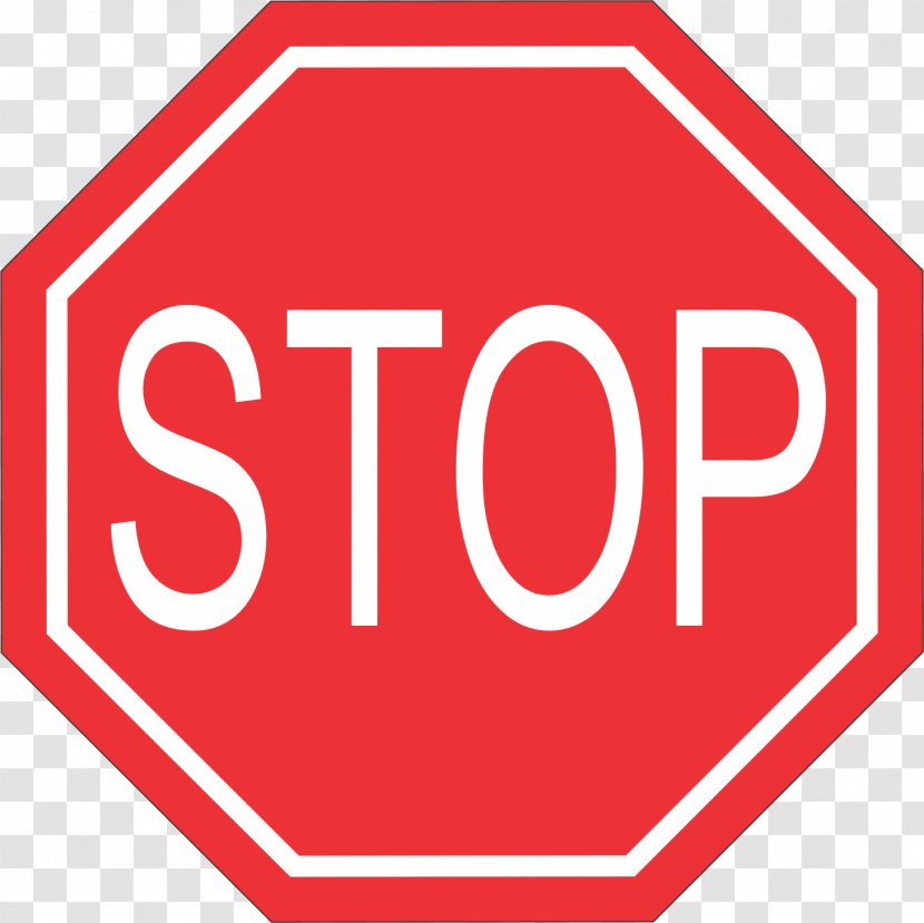 Stop Sign Royalty-free Traffic Clip Art - Warning - Logo Transparent PNG