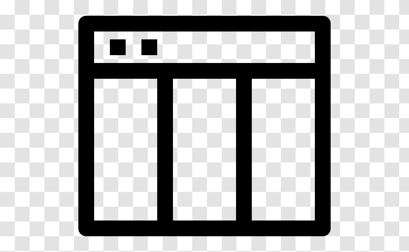 Window Cartoon - Web Interface - Rectangle Page Layout Transparent PNG