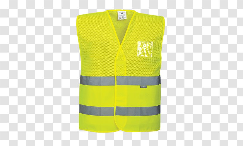 High-visibility Clothing Gilets Jacket Reflex - Safety Vest Transparent PNG