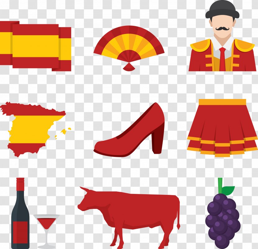 Food - Red - Bullfighting Supplies, Transparent PNG