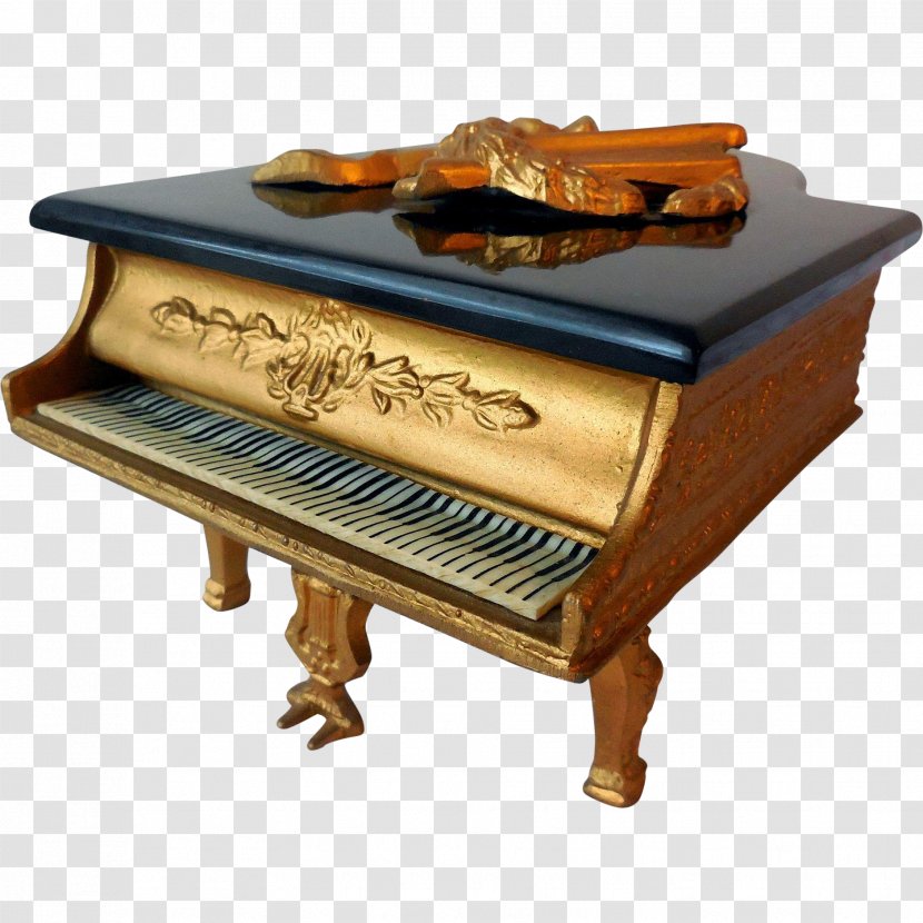 Fortepiano Spinet - Vintage Grand Piano Transparent PNG