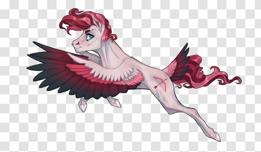 Rooster Legendary Creature Cartoon Muscle - Love Red Shading Transparent PNG