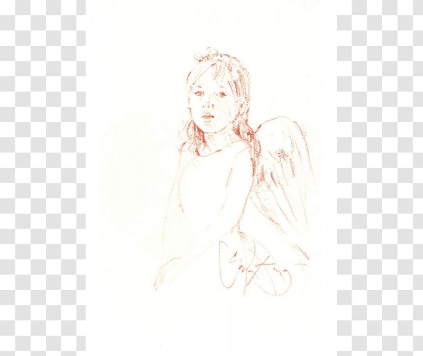 Fairy Nose Drawing Sketch - Silhouette Transparent PNG