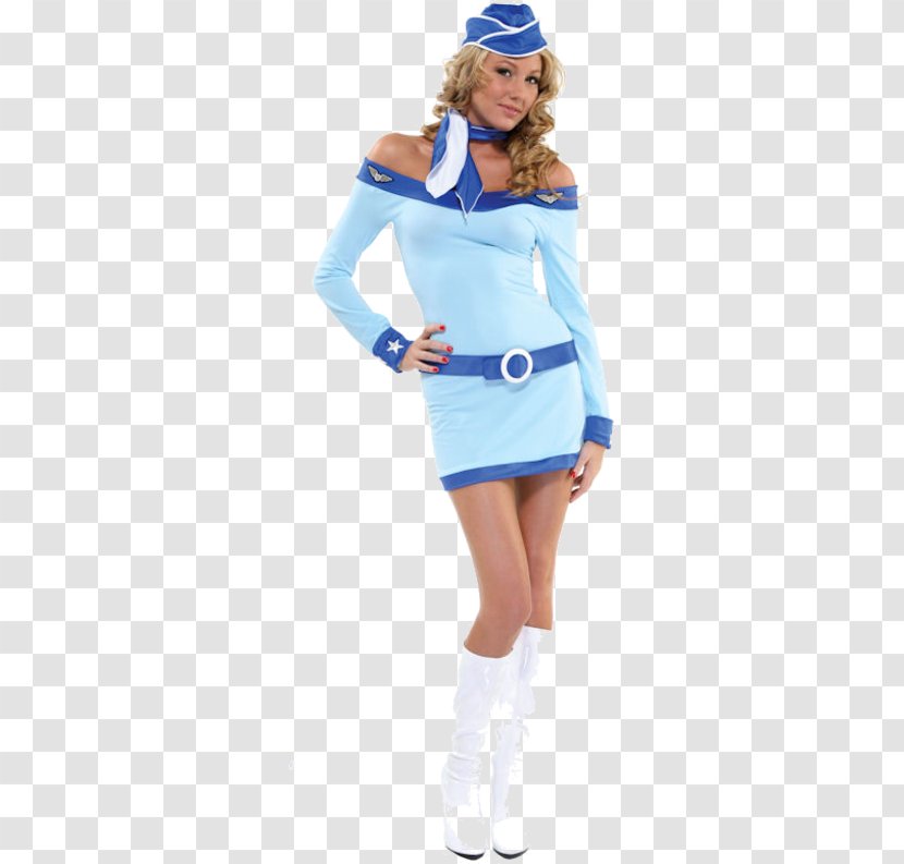 Flight Attendant Costume Party Clothing - Miniskirt - Woman Transparent PNG