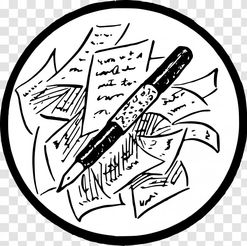 Paper Poetry Writing Clip Art - Pen Transparent PNG