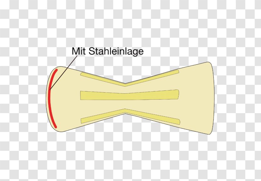 Bow Tie Line Product Design Angle - Biege Transparent PNG