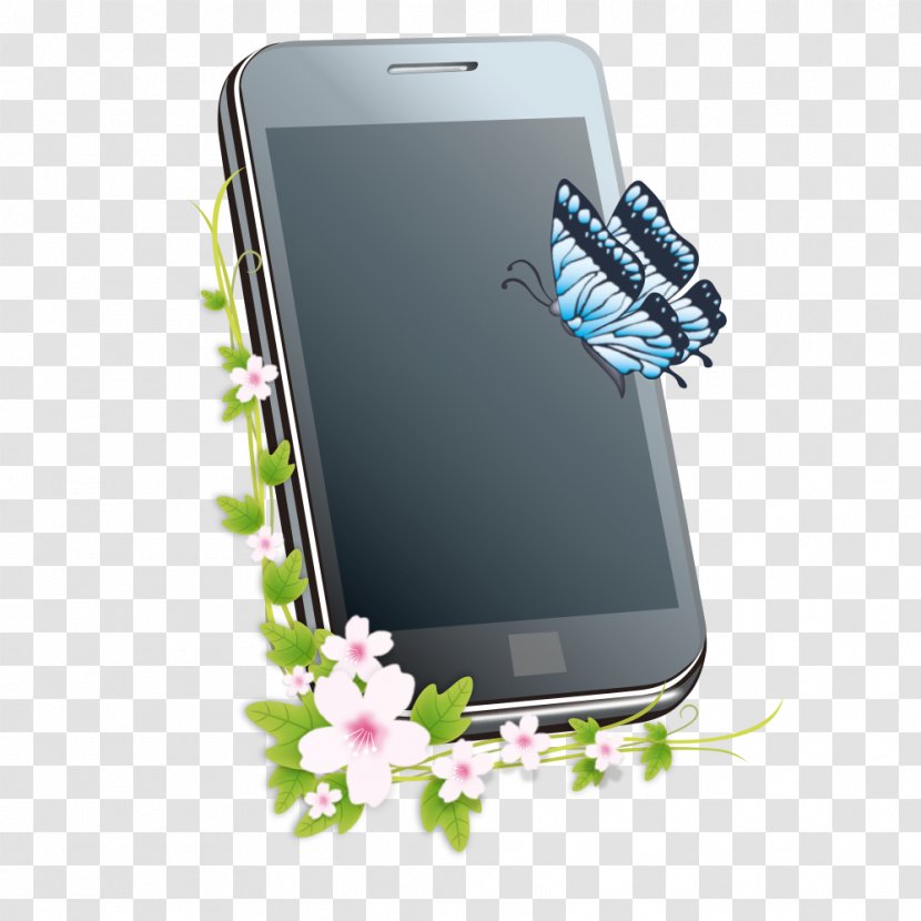 Smartphone Feature Phone Poster - Google Images - Creative Mobile Transparent PNG