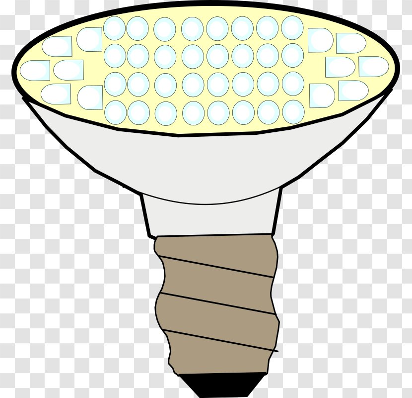 Light-emitting Diode LED Lamp Clip Art - Lightemitting - Light Efficiency Transparent PNG