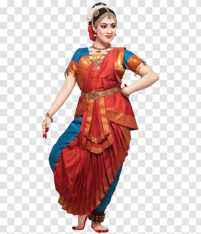 Indian Classical Dance In India Dresses, Skirts & Costumes Bharatanatyam - Clothing - Dress Transparent PNG