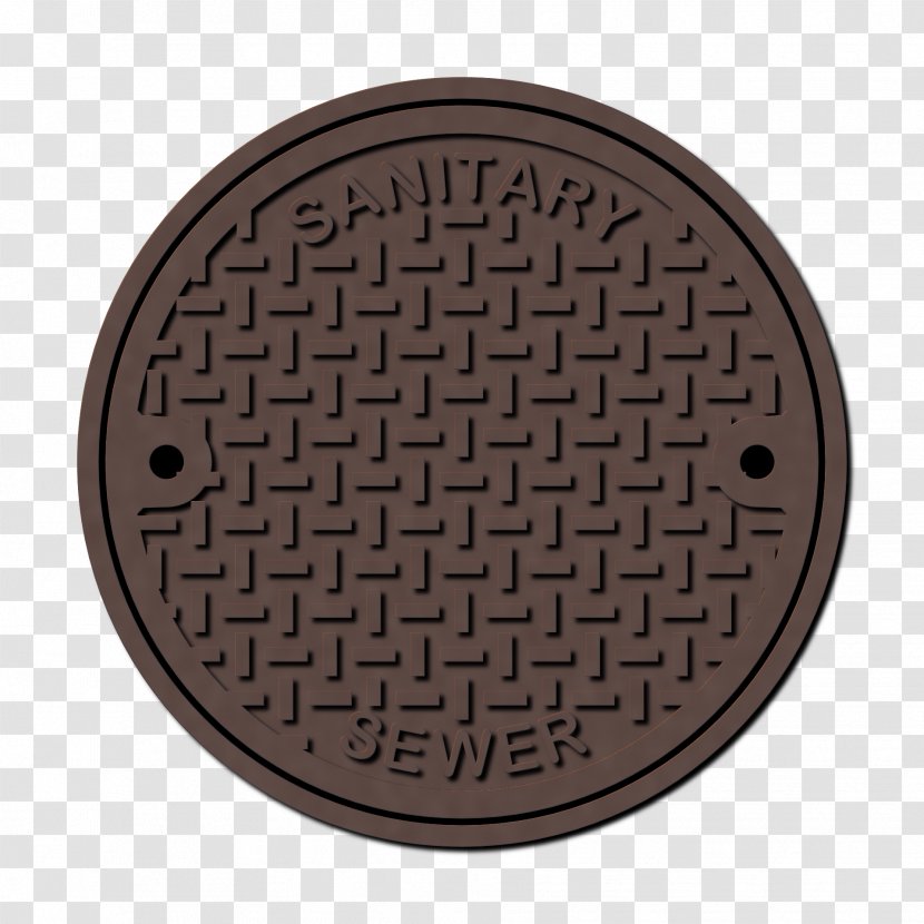 Manhole Cover Sewerage Separative Sewer Lid - Alcantarilla - Tap Transparent PNG