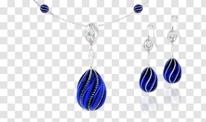 Earring Blue Necklace Jewellery - Earrings - Jewelry Transparent PNG