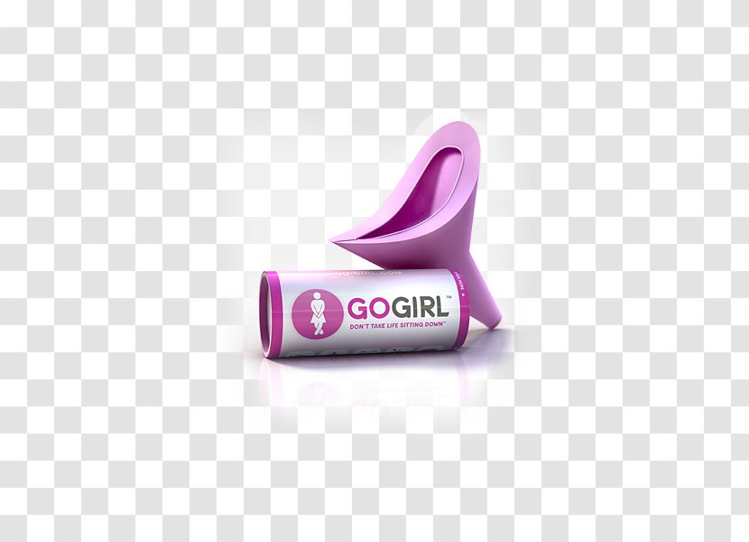 GoGirl Female Urination Device Urinal Travel - Silhouette Transparent PNG