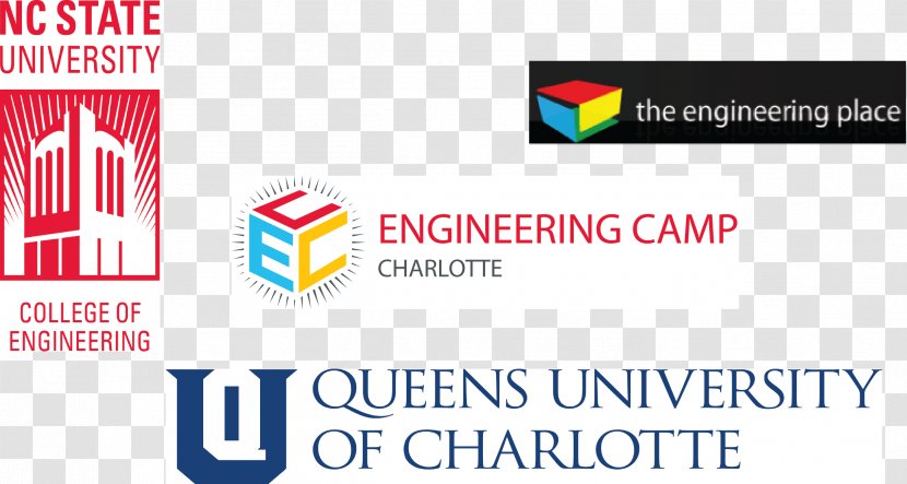Queens University Of Charlotte Logo Brand Product Design Banner - Material Transparent PNG