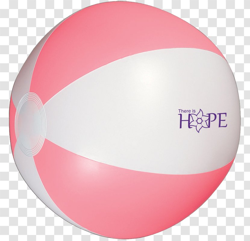 Beach Ball Pink Sphere - Magenta Transparent PNG