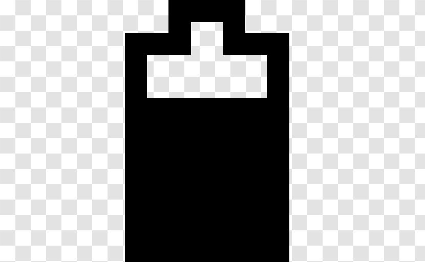 Mobile Battery Level Charger - Black And White Transparent PNG