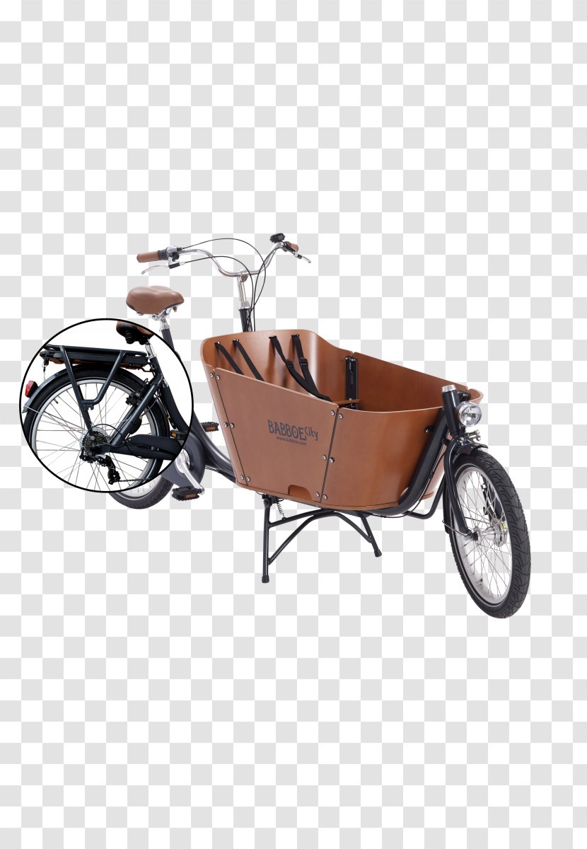 Babboe Freight Bicycle City Bakfiets - Sale Flyer Transparent PNG