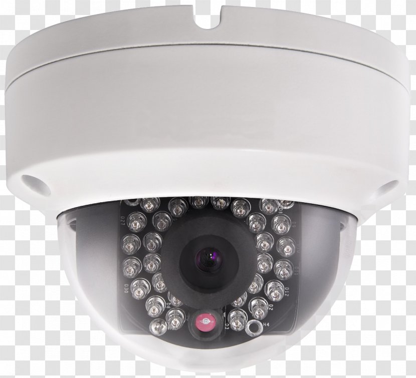 Hikvision DS-2CD2142FWD-I IP Camera DS-2CD2132F-I Network Dome - Vandalproof/Weatherproof3 MP720p/1080pDay/NightCamera Transparent PNG