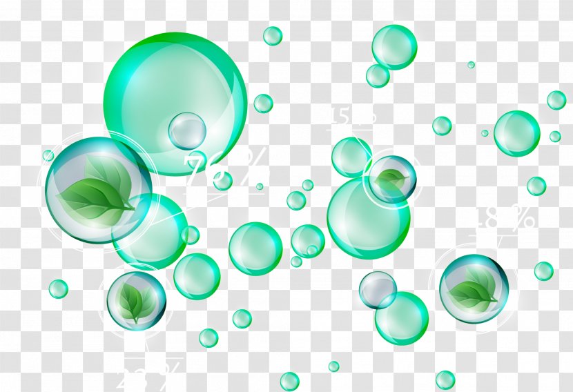 Green Bubble - Vecteur - Fresh Bubbles Transparent PNG