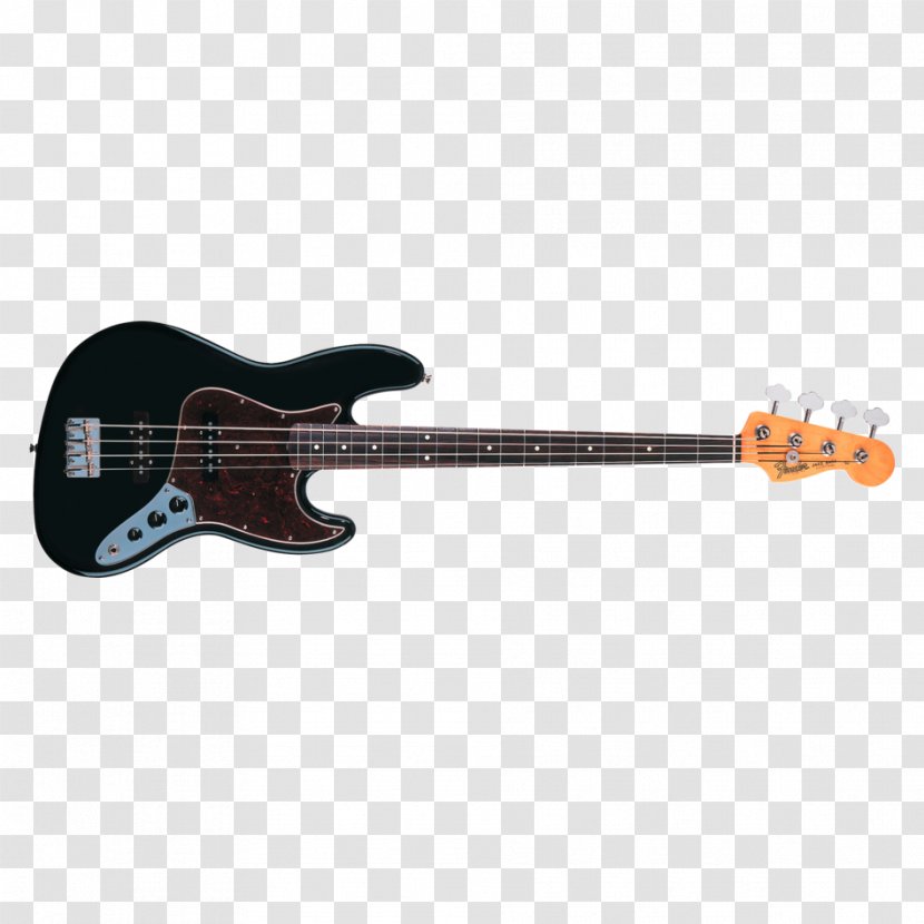 Fender Jazz Bass Guitar Squier V Aerodyne - Silhouette Transparent PNG