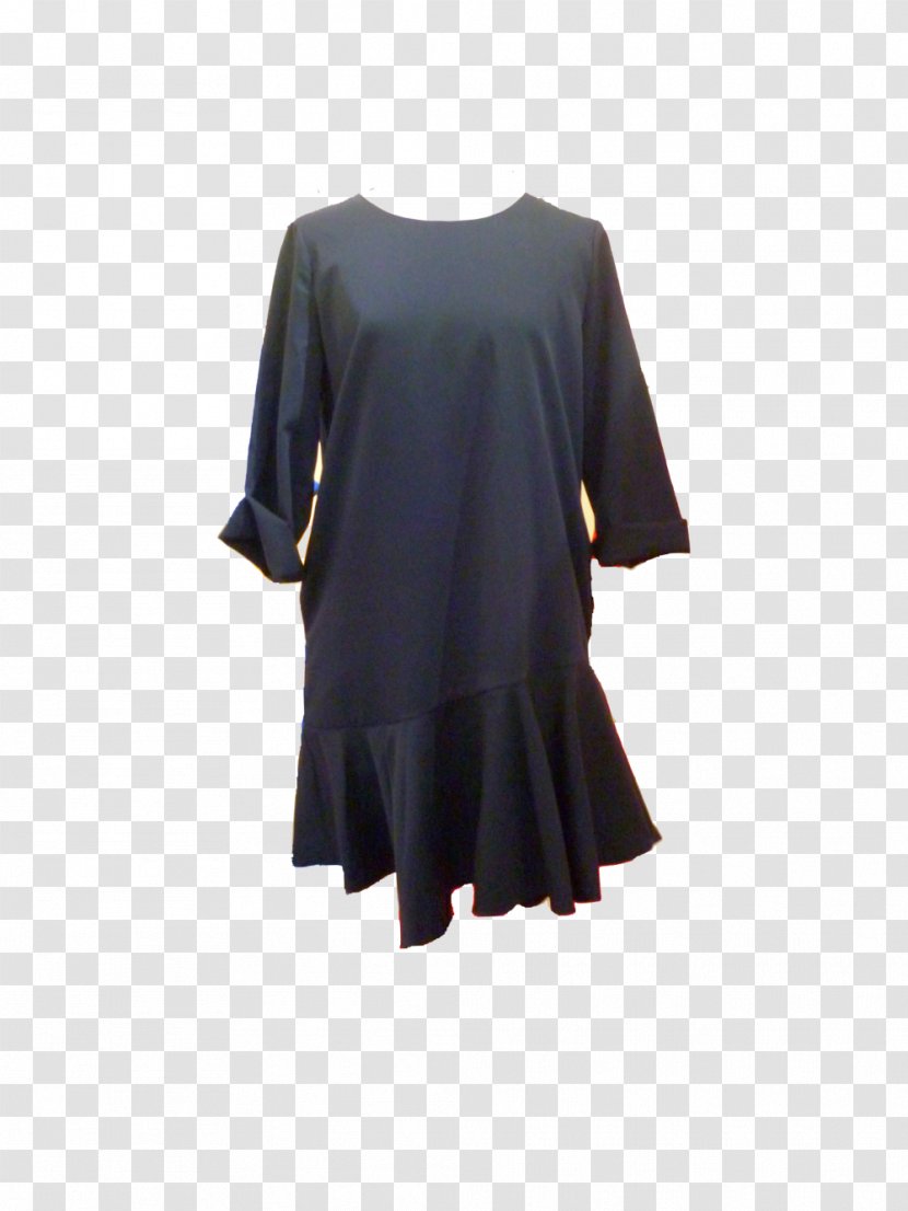 Little Black Dress Shoulder Sleeve Blouse Transparent PNG
