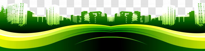 Logo Brand Font - Green City Transparent PNG