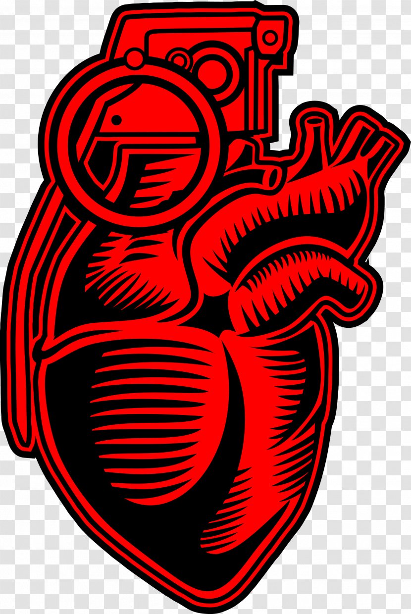 Drawing Heart - Symbol Red Transparent PNG