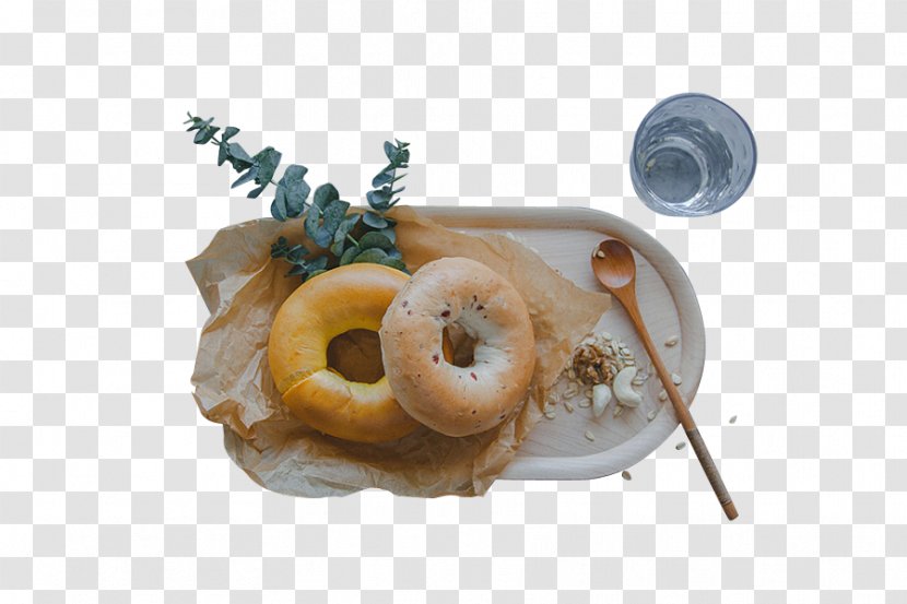 Doughnut Bread - Crumbs - A Plate Of Donuts Transparent PNG