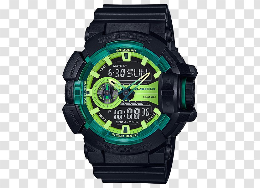 G-Shock Casio Shock-resistant Watch Water Resistant Mark - Digital Clock Transparent PNG