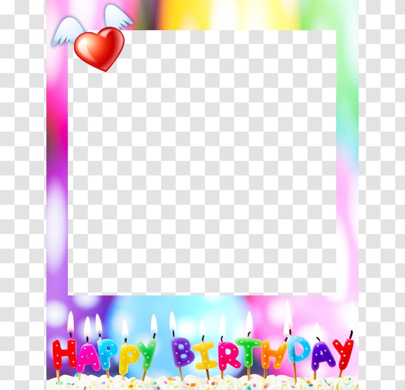Birthday Cake Happy To You Party Wish - Frame Transparent PNG